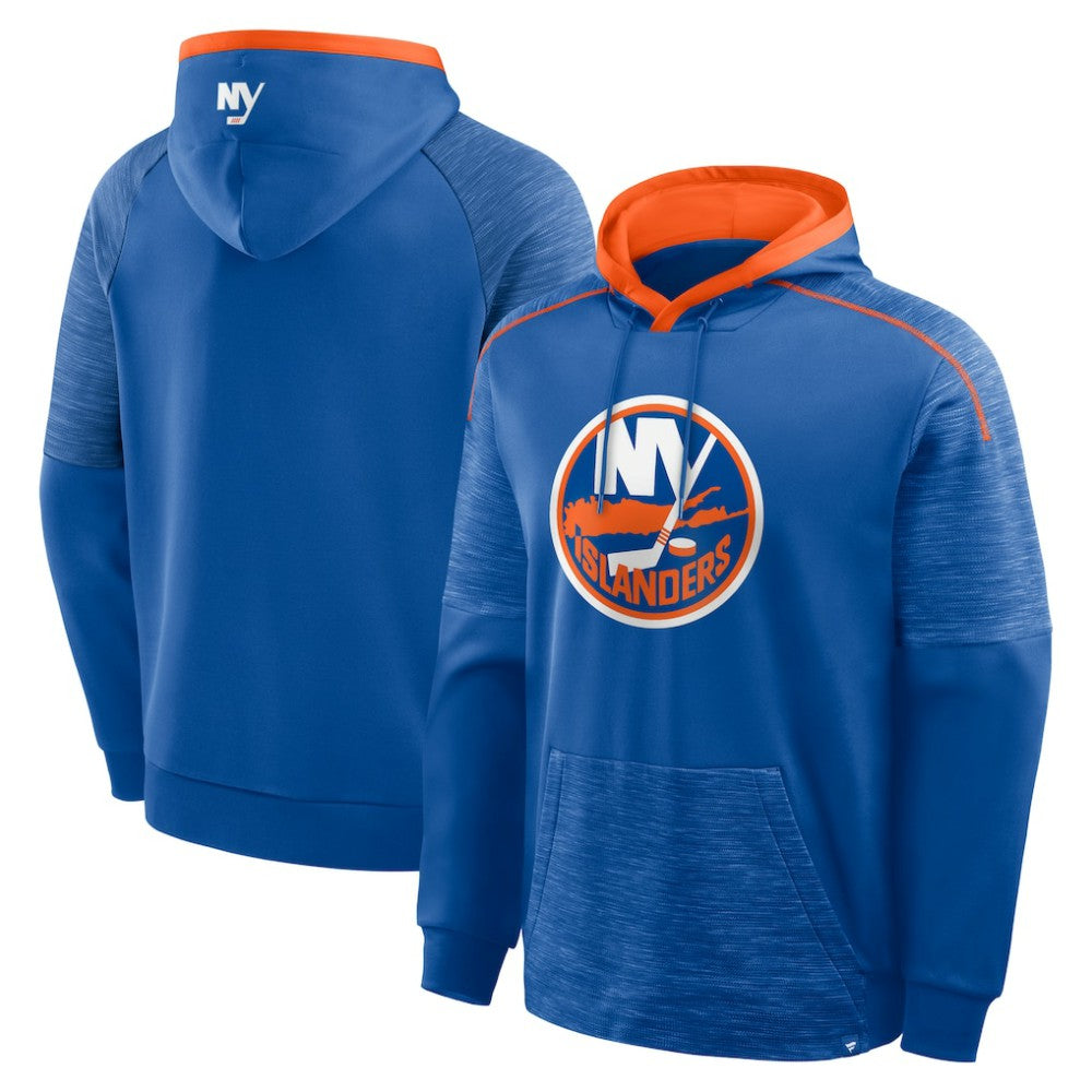 New York Islanders Fanatics Goaltender Defender Pullover Hoodie - Royal | Fanatics online