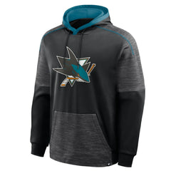 San Jose Sharks Fanatics Goaltender Defender Pullover Hoodie - Black | Fanatics Clearance