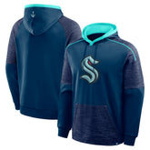 Seattle Kraken Fanatics Goaltender Defender Pullover Hoodie - Deep Sea Blue | Fanatics sale