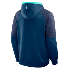 Seattle Kraken Fanatics Goaltender Defender Pullover Hoodie - Deep Sea Blue | Fanatics sale
