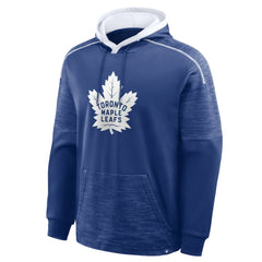 Toronto Maple Leafs Fanatics Goaltender Defender Pullover Hoodie - Blue | Fanatics Lifestyle
