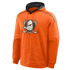 Anaheim Ducks Fanatics Goaltender Defender Pullover Hoodie - Orange | Fanatics on sale