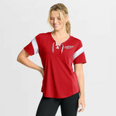 Detroit Red Wings Fanatics Women's Offside Athena T-Shirt - Red | Fanatics sale