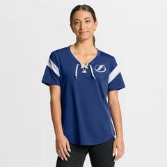 Tampa Bay Lightning Fanatics Women's Offside Athena T-Shirt - Blue | Fanatics sale