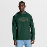 Minnesota Wild Fanatics Penalty Shot Long Sleeve Hoodie T-Shirt - Green | Fanatics near me