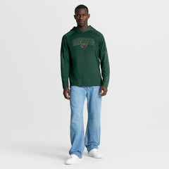 Minnesota Wild Fanatics Penalty Shot Long Sleeve Hoodie T-Shirt - Green | Fanatics near me