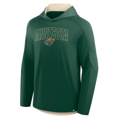 Minnesota Wild Fanatics Penalty Shot Long Sleeve Hoodie T-Shirt - Green | Fanatics near me