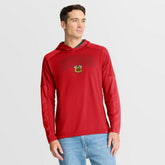 Chicago Blackhawks Fanatics Penalty Shot Long Sleeve Hoodie T-Shirt - Red | Fanatics Lifestyle