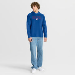 New York Rangers Fanatics Penalty Shot Long Sleeve Hoodie T-Shirt - Blue | Fanatics Clearance