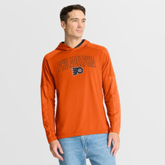 Philadelphia Flyers Fanatics Penalty Shot Long Sleeve Hoodie T-Shirt - Orange | Fanatics on sale
