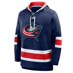 Columbus Blue Jackets Fanatics Prime Time Fleece Hoodie - Navy | Fanatics near me