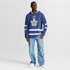 Toronto Maple Leafs Fanatics Prime Time Fleece Hoodie - Blue | Fanatics near me