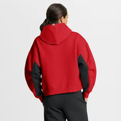 Chicago Blackhawks Fanatics Women's Back Check Boxy Hoodie - Red | Fanatics discount