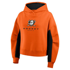 Anaheim Ducks Fanatics Women's Back Check Boxy Hoodie - Orange | Fanatics near me