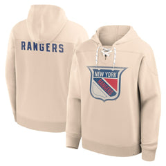 New York Rangers Fanatics Vintage Hoodie - Cream | Fanatics near me