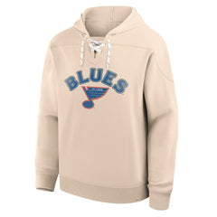 St. Louis Blues Fanatics Vintage Hoodie - Cream | Fanatics on sale