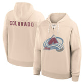 Colorado Avalanche Fanatics Vintage Hoodie - Cream | Fanatics near me