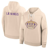 Los Angeles Kings Fanatics Vintage Hoodie - Cream | Fanatics Lifestyle