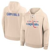 Washington Capitals Fanatics Vintage Hoodie - Cream | Fanatics discount