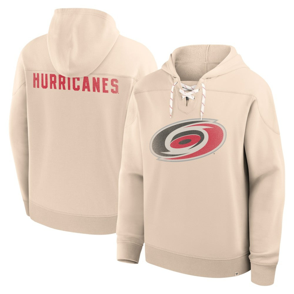 Carolina Hurricanes Fanatics Vintage Hoodie - Cream | Fanatics Clearance