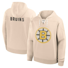 Boston Bruins Fanatics Vintage Hoodie - Cream | Fanatics Lifestyle