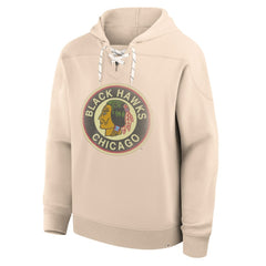 Chicago Blackhawks Fanatics Vintage Hoodie - Cream | Fanatics near me