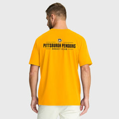 Pittsburgh Penguins Fanatics Crash The Net Legacy T-Shirt - Gold | Fanatics sale
