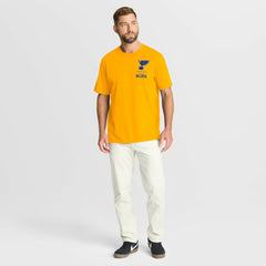 St. Louis Blues Fanatics Crash The Net Legacy T-Shirt - Gold | Fanatics online