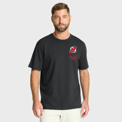 New Jersey Devils Fanatics Crash The Net Legacy T-Shirt - Black | Fanatics on sale