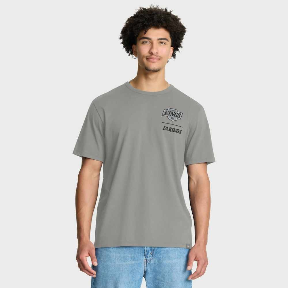 Los Angeles Kings Fanatics Crash The Net Legacy T-Shirt - Gray | Fanatics on sale