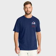 Colorado Avalanche Fanatics Crash The Net Legacy T-Shirt - Navy | Fanatics online