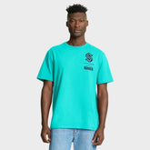 Seattle Kraken Fanatics Crash The Net Legacy T-Shirt - Light Blue | Fanatics Clearance