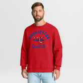 Washington Capitals Fanatics Vintage Stickler Sweatshirt - Red | Fanatics on sale