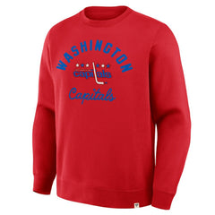 Washington Capitals Fanatics Vintage Stickler Sweatshirt - Red | Fanatics on sale