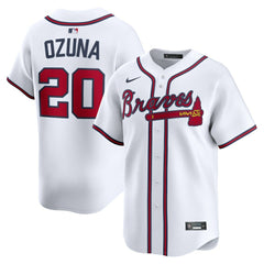 Marcell Ozuna Atlanta Braves Nike Home Limited Player Jersey for sale