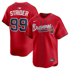 Spencer Strider Atlanta Braves Nike Alternate Limited Player Jersey Online