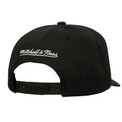 Mitchell & Ness Denver Nuggets Tilted Pro Pinch Adjustable Hat Black