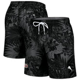 San Francisco 49ers Naples Santiago Palm Shorts - Black - Tommy Bahama
