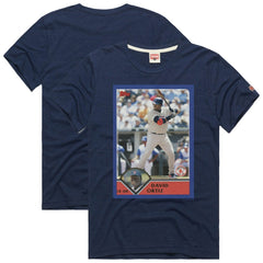 David Ortiz Boston Red Sox Homage 2003 Topps Baseball Card Player T-Shirt for sale