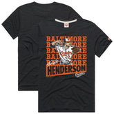 Gunnar Henderson Baltimore Orioles Homage Graphic Player T-Shirt for sale
