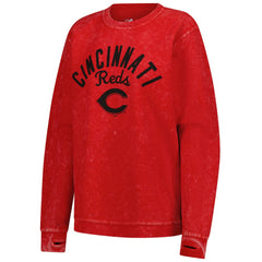 Cincinnati Reds G-III 4Her by Carl Banks Women's Comfy Cord Pullover Sweatshirt for sale