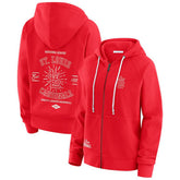 St. Louis Cardinals WEAR by Erin Andrews Women's Vintage Full-Zip Raglan Hoodie Online