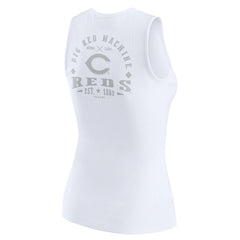 Cincinnati Reds WEAR by Erin Andrews Women's Rib-Knit Henley Tank Top Online