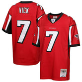 Michael Vick Atlanta Falcons Youth 2003 Legacy Retired Player Jersey - Red - Mitchell & Ness