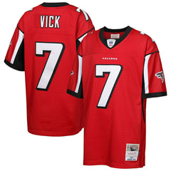 Michael Vick Atlanta Falcons Youth 2003 Legacy Retired Player Jersey - Red - Mitchell & Ness