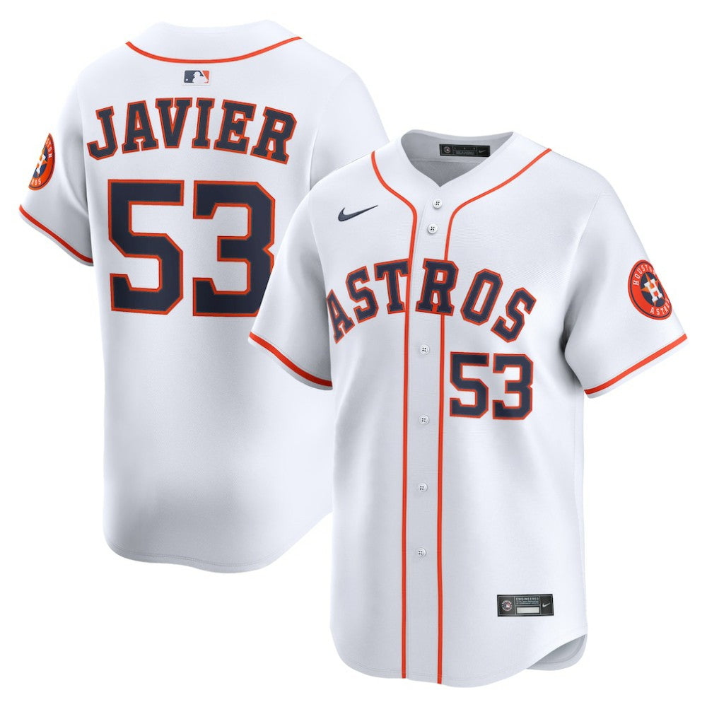 Cristian Javier Houston Astros Nike Home Limited Player Jersey Near Me
