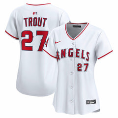 Mike Trout Los Angeles Angels Nike Women's Home Limited Player Jersey Outlet
