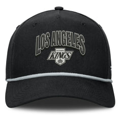 Los Angeles Kings Fanatics Decades Collection A-Frame Adjustable Hat - Black | Fanatics on sale