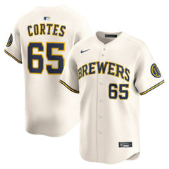 Nestor Cortes Milwaukee Brewers Nike Home Limited Player Jersey for sale