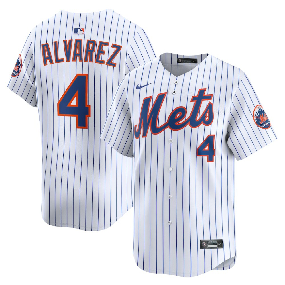 Francisco Alvarez New York Mets Nike Home Limited Player Jersey Near Me